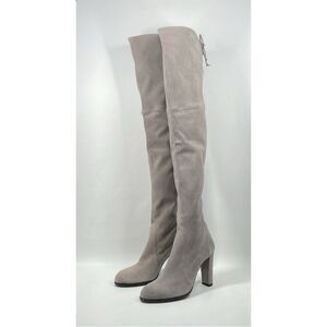 Stuart Weitzman Highland Block Heel Suede Over The Knee Boots size 11